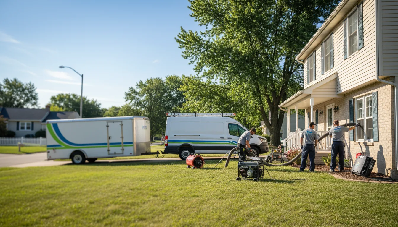 Flooded Basement Restoration And Cleanup With Repair in Swifton, AR near me